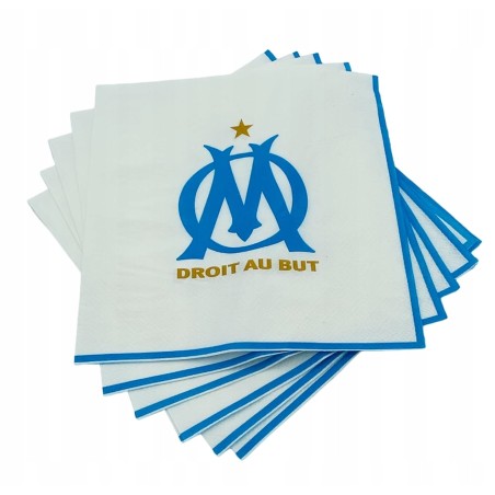 Serwetki Jednorazowe OM Olympique de Marseille 33x33 cm 20 szt.