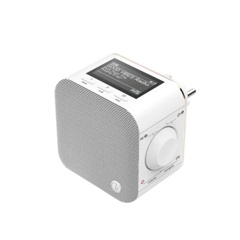 USZKODZONY Radio Hama DAB+ FM z Bluetooth, 30 stacji, zasilanie sieciowe,