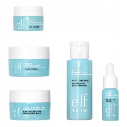 Zestaw 5 szt. mini kosmetyków nawilżających e.l.f. SKIN Holy Hydration