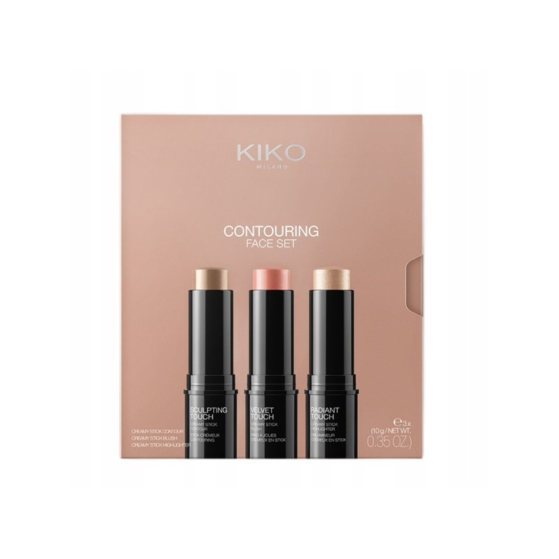 KIKO Milano - Contouring Face Zestaw do konturowania twarzy 3 x 10 g