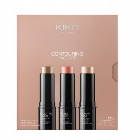 KIKO Milano - Contouring Face Zestaw do konturowania twarzy 3 x 10 g