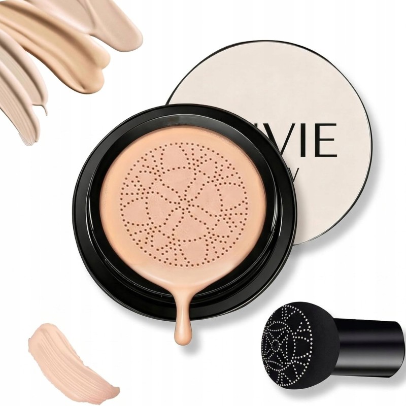Krem CC Podkład Cushion Grzybek 30ml z Kwasem Hialuronowym i Witaminą E
