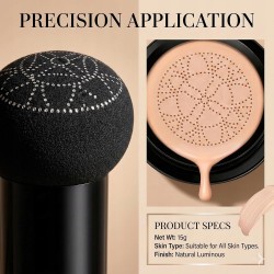 Krem CC Podkład Cushion Grzybek 30ml z Kwasem Hialuronowym i Witaminą E