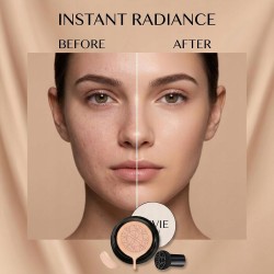 Krem CC Podkład Cushion Grzybek 30ml z Kwasem Hialuronowym i Witaminą E