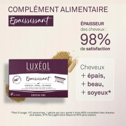 Luxeol Epaississant Suplement na Pogrubienie Włosów 90 Tabletek