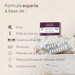Luxeol Epaississant Suplement na Pogrubienie Włosów 90 Tabletek