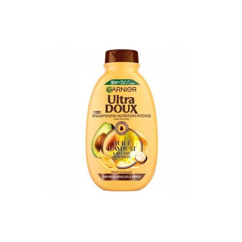 ULTRA DOUX Ultradelikatny szampon do włosów kręconych Avocado Shea 300ml