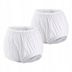 Carer 2 szt. pokrowce na pieluchy dla dorosłych unisex biała XL