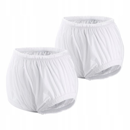 Carer 2 szt. pokrowce na pieluchy dla dorosłych unisex biała XL