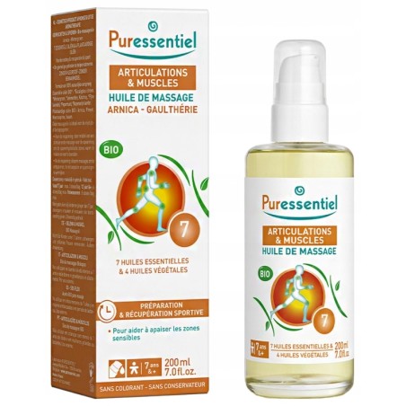 Puressentiel Joints & Muscles organiczny olejek z arniką 200ml
