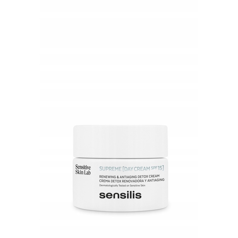 Krem Przeciwstarzeniowy na Dzień Sensilis Supreme Spf 15 50 ml