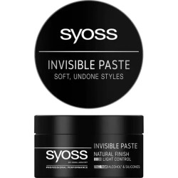 Syoss Pasta do Włosów Invisible Bez alkoholu i silikonów 100ml x2 sztuki