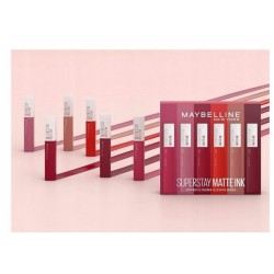 MAYBELLINE SUPERSTAY MATTE INK ZESTAW POMADEK DO UST 6szt 5C63