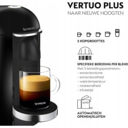 Krups Nespresso XN9008 Vertuo Plus ekspres do kawy na kapsułki czarny