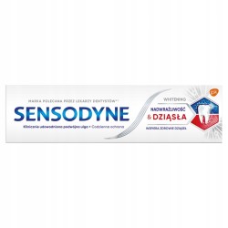 Pasta do zębów Sensodyne Nadwrażliwość i dziąsła Whitening 75ml