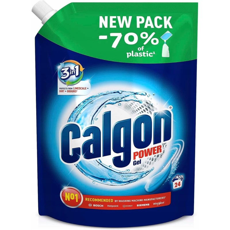 CALGON 4W1 ŻEL DO PRALKI OCHRONA PRALKI 1200 ml UZDATNIACZ WODY