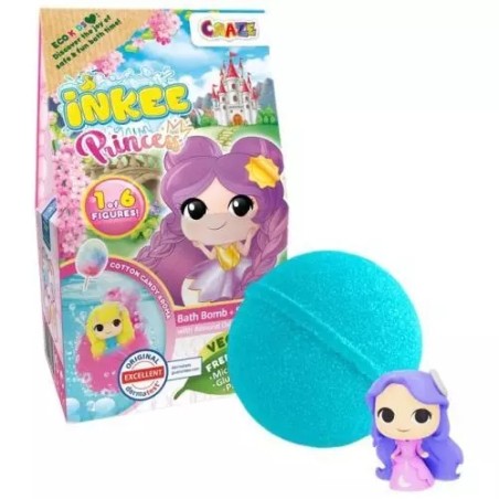 Kula do kąpieli INKEE Princess z niespodzianką 100 g