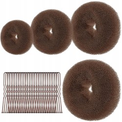 Zestaw do koka z wypełniaczami donut i 30 wsuwkami U-Shape
