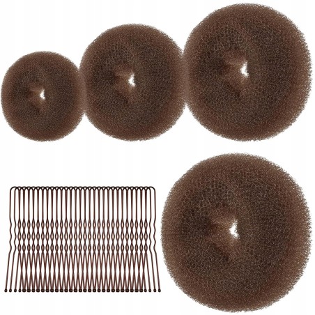 Zestaw do koka z wypełniaczami donut i 30 wsuwkami U-Shape
