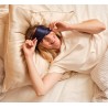 Emily's Pillow Maska Na Oczy 100% Jedwab Morwowy 19 Momme Granatowa