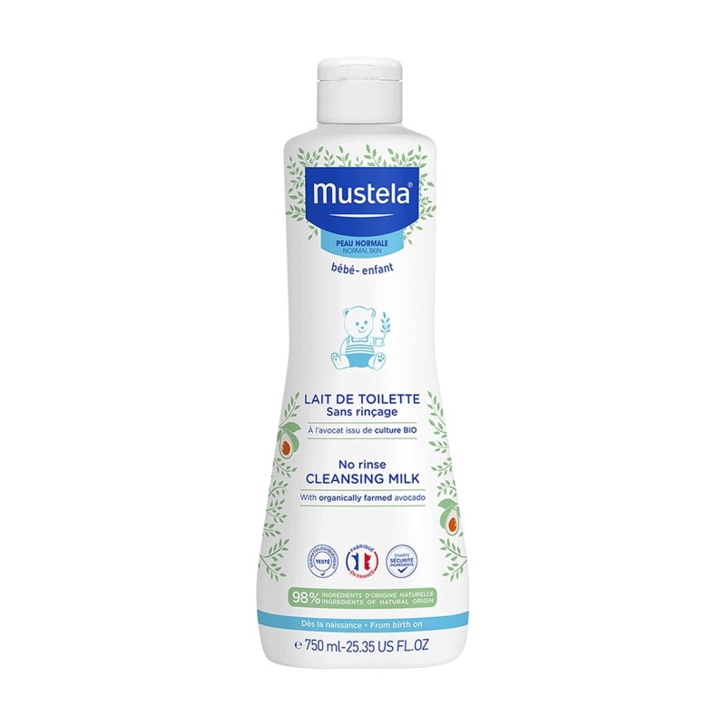 Mustela Mleczko Oczyszczające Bez Spłukiwania dla Niemowląt 300ml