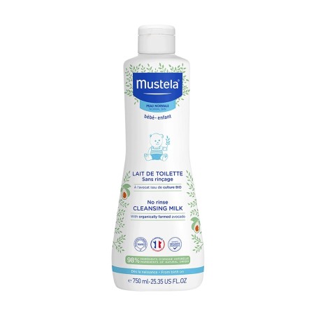 Mustela Mleczko Oczyszczające Bez Spłukiwania dla Niemowląt 300ml