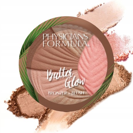 Physicians Formula Butter Glow bronzer róż 2w1 Healthy Glow rozświetlający