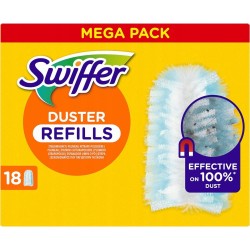 Wkłady zapas do miotełki Swiffer Duster 18 sztuk działa jak magnes XXL