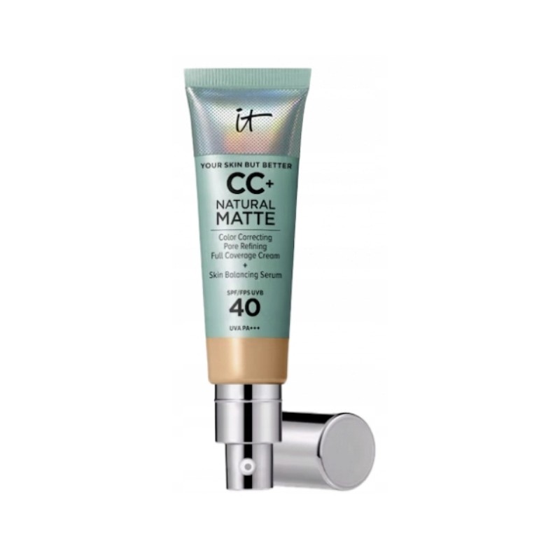IT Cosmetics CC+ Natural Matte podkład krem Medium SPF 40 matujący 32 ml