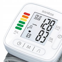 Outlet Sanitas SBC 22 ciśnieniomierz na nadgarstek arytmia LCD 19,5 cm