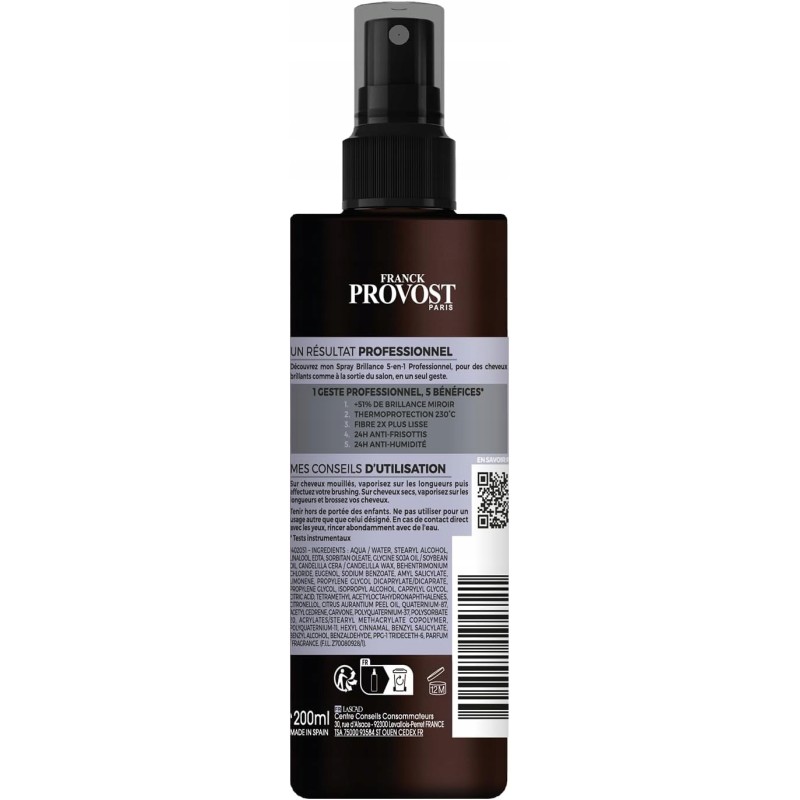 Franck Provost Profesjonalny Spray Termoochronny 5 w 1 200 ml