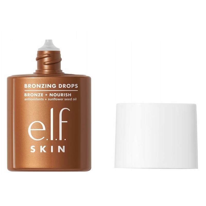Serum bronzujące e.l.f. SKIN Bronzing Drops 30ml - rose gold