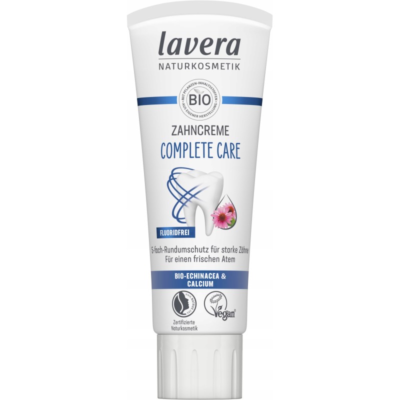 Lavera Pasta do zębów Complete Care z Echinaceą, bez fluoru 75ml