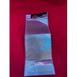 Outlet Naklejka konturowa Anitas Straight Line Borders srebrna 8101017 L