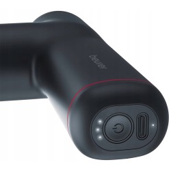 Outlet BEURER MG 79 Sensitive pistolet do masażu 3 poziomy 3 nasadki USB-C