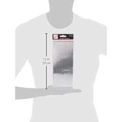 Outlet Naklejka konturowa Anitas Straight Line Borders srebrna 8101017 L