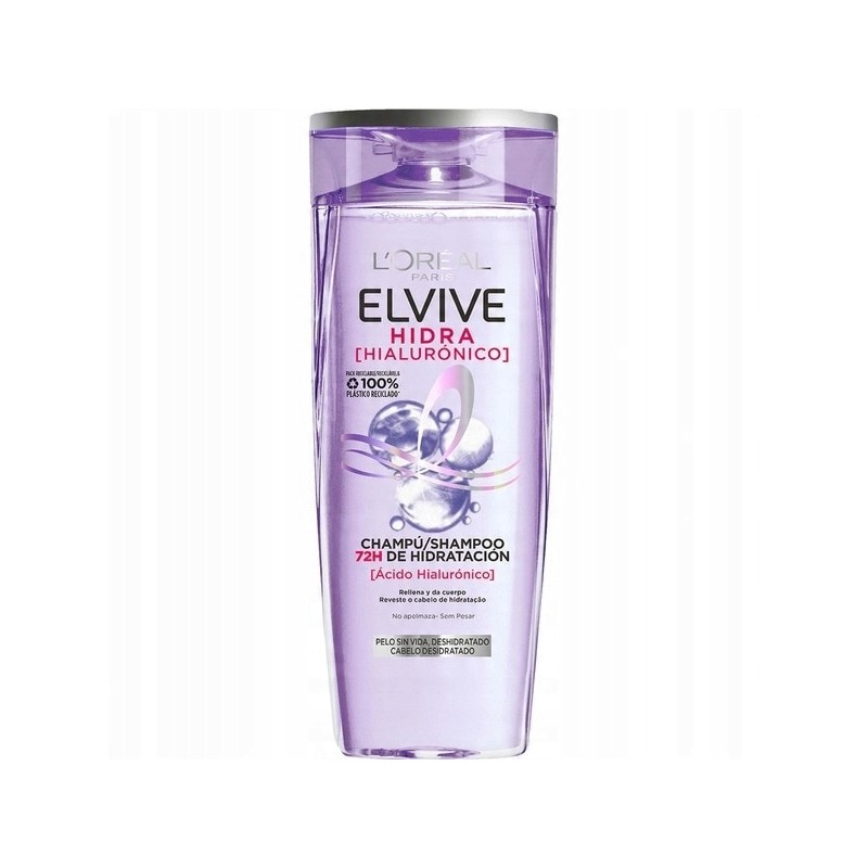 LOREAL ELVIVE HIDRA szampon nawilżający z kwasem hialuronowym 250ml