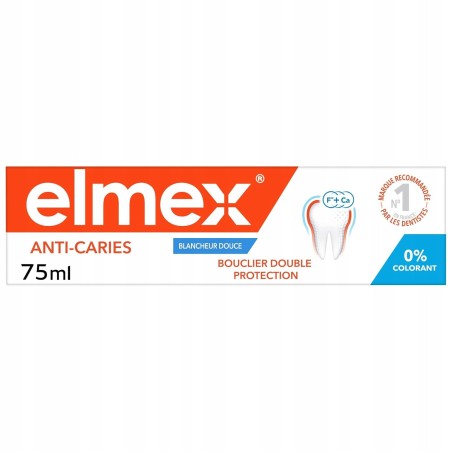 Elmex Przeciw Próchnicy Pasta Do Zębów 75ml Ochrona Szkliwa