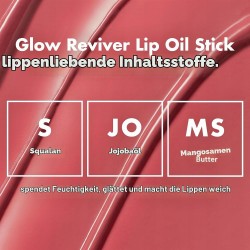 e.l.f. Glow Reviver Lip Oil Stick, nawilżający balsam Tanger-sheen 3.4g