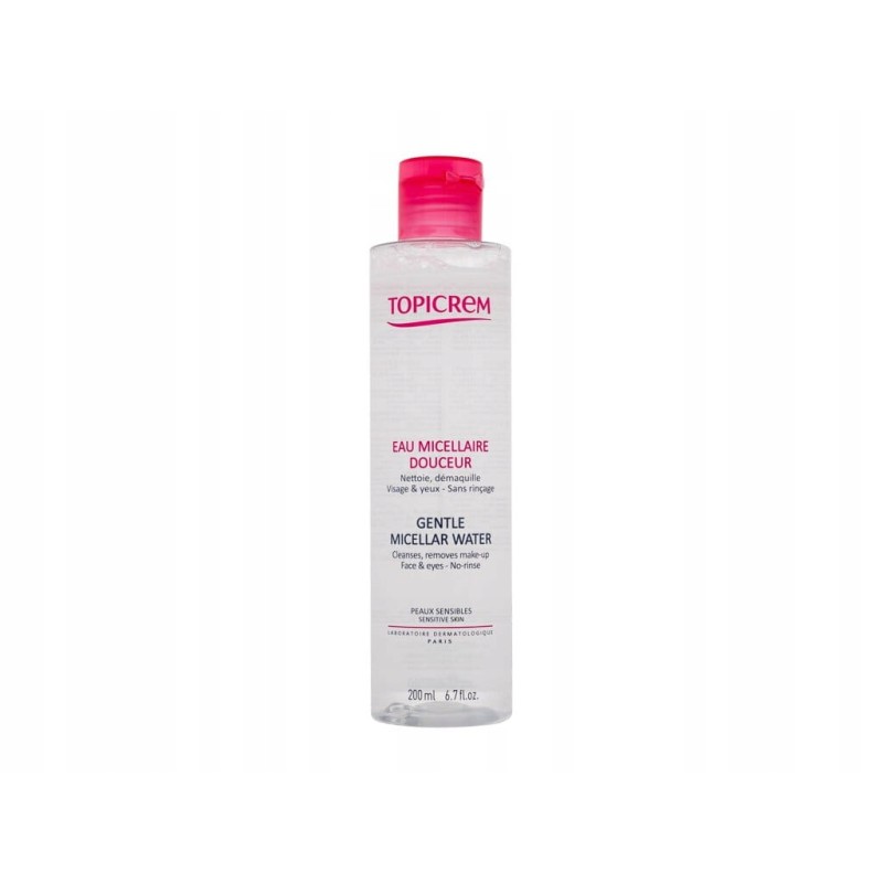 Gentle Cleansing Water delikatny płyn micelarny 200ml Topicrem
