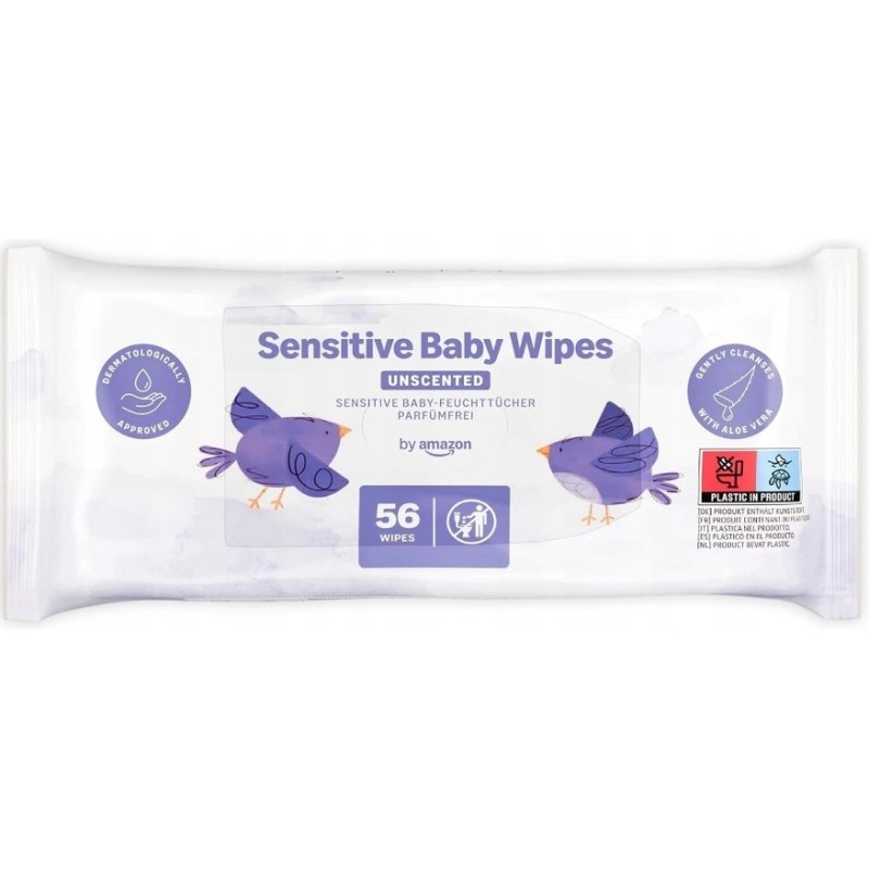 Mama Bear Ultra Sensitive chusteczki dla niemowląt 99,5% naturalne 56 szt