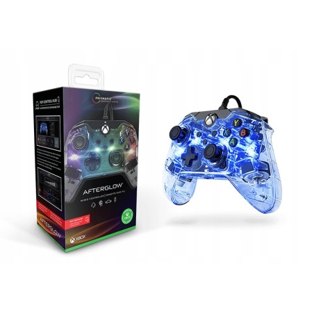Outlet PDP Pad przewodowy AFTERGLOW Xbox Series X/S XONE przeźroczysty OPIS