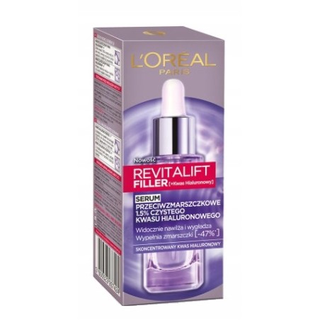 L'Oréal Paris Revitalift Filler Serum 1,5% kwas hialuronowy 30 ml