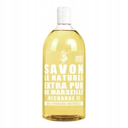 Mydło Savon Le Naturel Extra Pur z Marsylii 1l roślinne oleje