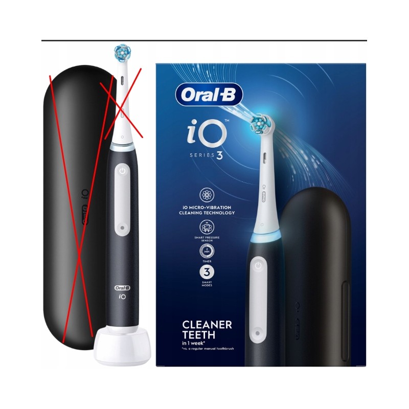 Outlet Szczoteczka elektryczna OralB iO Series 3 timer czujnik siły nacisku