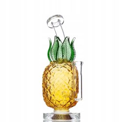 Outlet Fajka wodna Aoheuo szklana ananas 19,8 cm złącze 14,4 mm 290 g