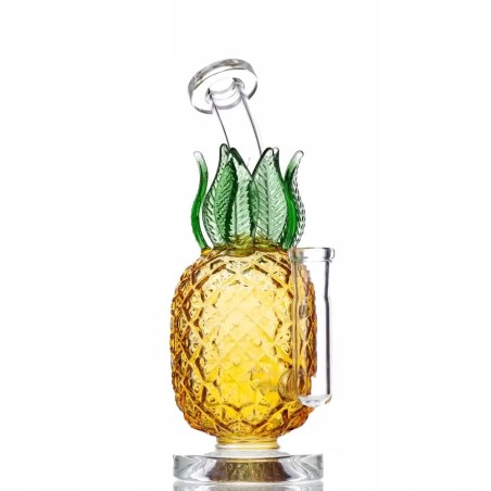 Outlet Fajka wodna Aoheuo szklana ananas 19,8 cm złącze 14,4 mm 290 g