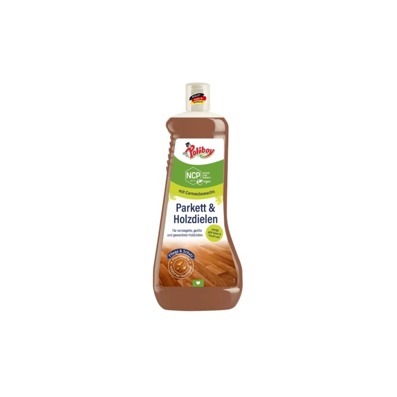 Poliboy NCP Parkett płyn do parkietu 1000 ml z woskiem Carnauba neutralne