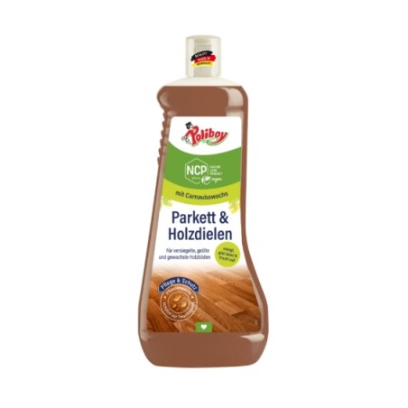 Poliboy NCP Parkett płyn do parkietu 1000 ml z woskiem Carnauba neutralne