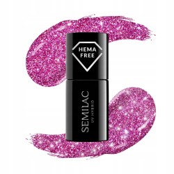 Semilac Lakier hybrydowy Pink Bubbles 462 7 ml
